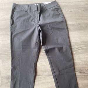 NWT LOFT Outlet Curvy Skinny Ankle Pant Size 14 Grey